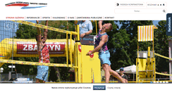 Desktop Screenshot of centrumsportu-zbaszyn.pl